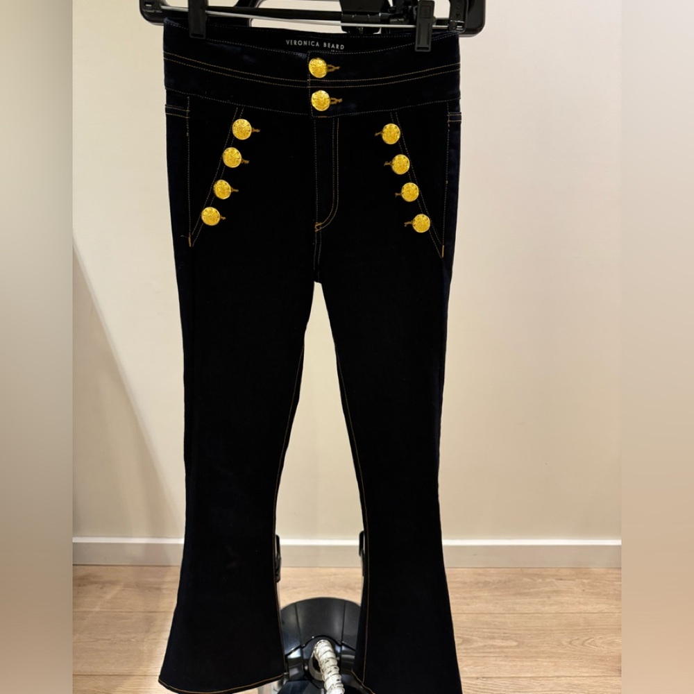Veronica Beard Jeans Dalida Skinny Flare